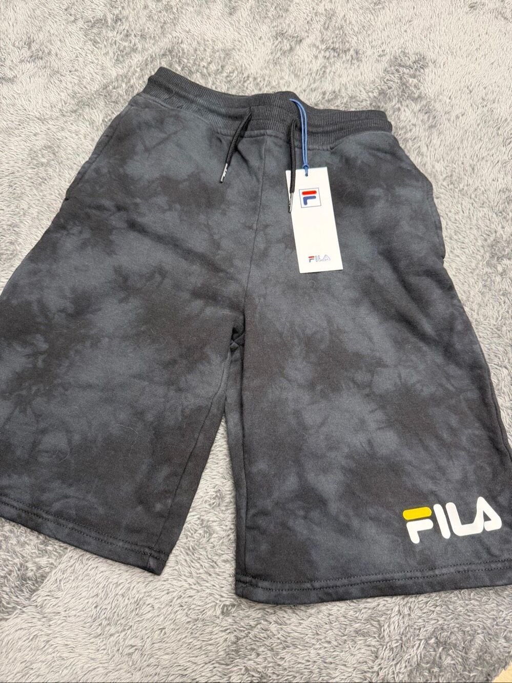 FILA Tie-Dye Sweat Shorts Size L, brand new with tags!